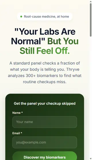 Normal labs, still sick